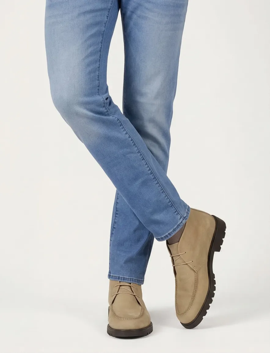 Giorgio schoenen beige met donkere zool