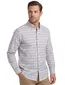 Viyella button-down geruit overhemd blauw oranje katoen