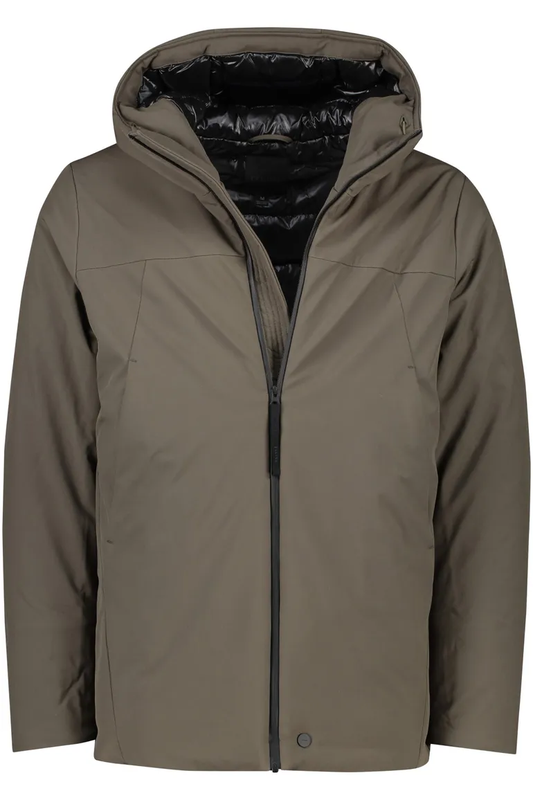Elvine winterjas Philian khaki