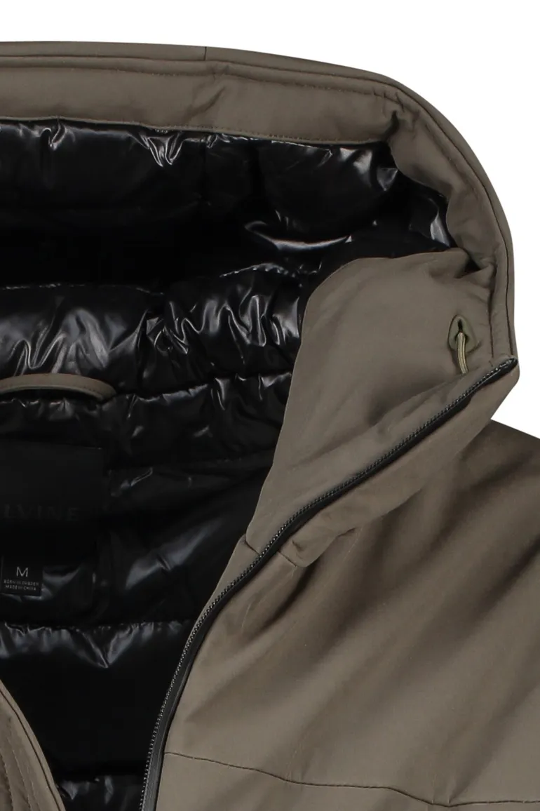 Elvine winterjas Philian khaki