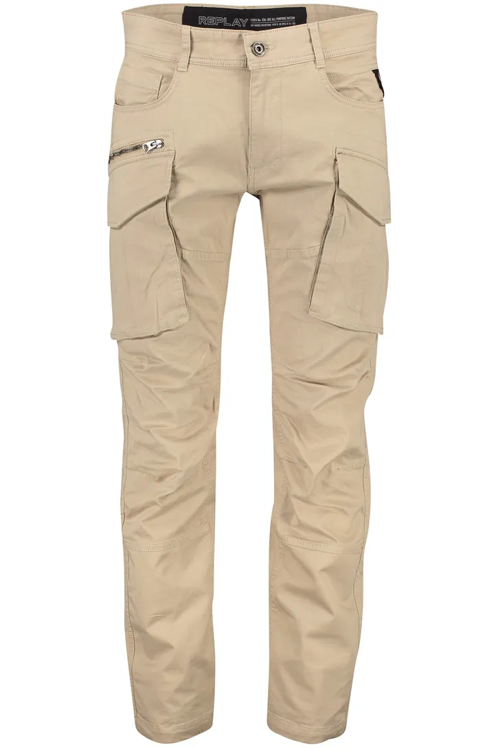 Pantalon cargo Replay beige