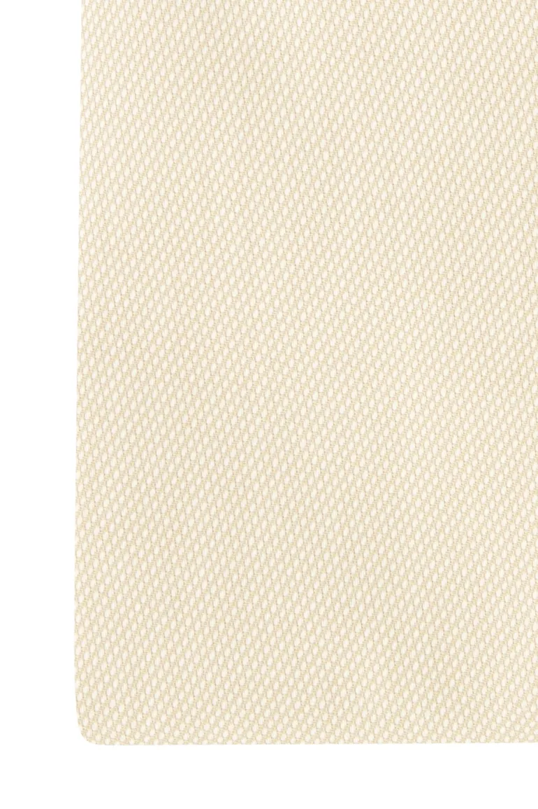 John Miller overhemd normale fit beige effen