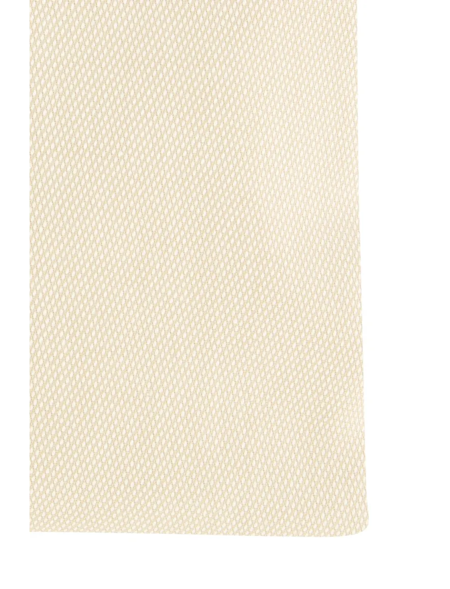 John Miller overhemd normale fit beige effen
