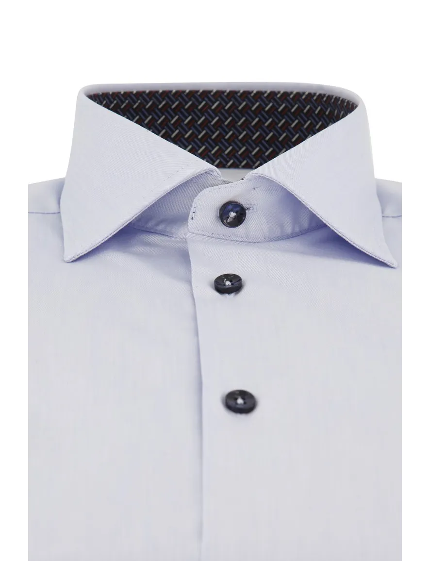 business overhemd lichtblauw Ledub Modern Fit