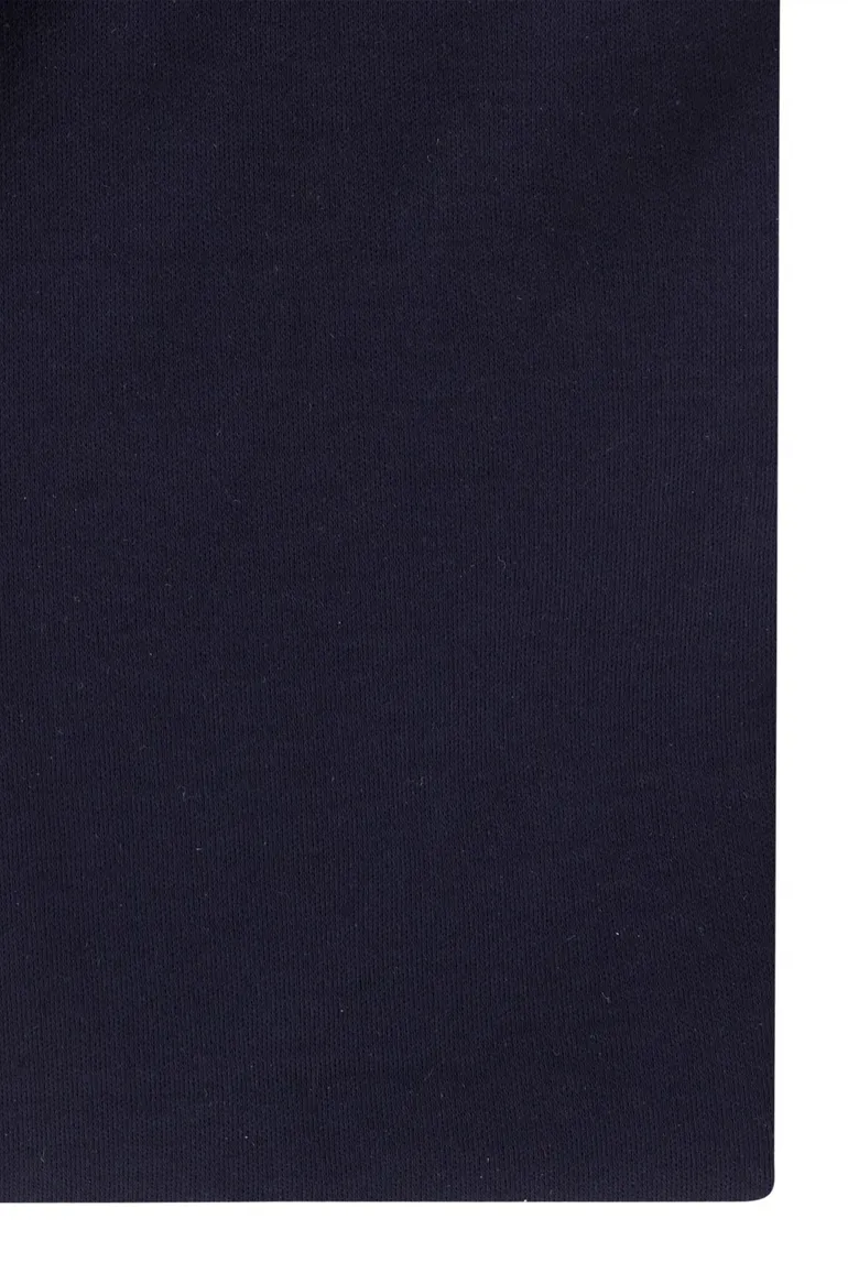 Ledub business overhemd normale fit donkerblauw effen