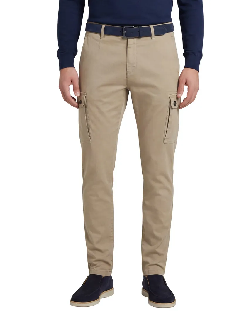 Replay Pantalon cargo bruin hyperflex slim fit