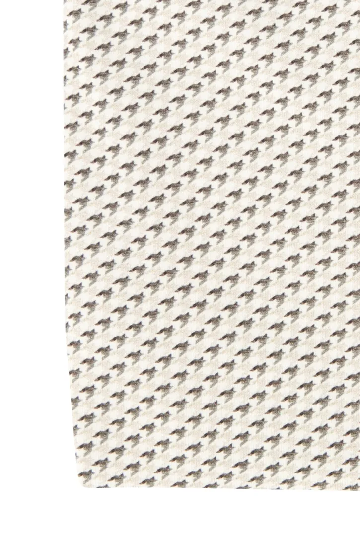 Olymp overhemd beige extra slanke fit