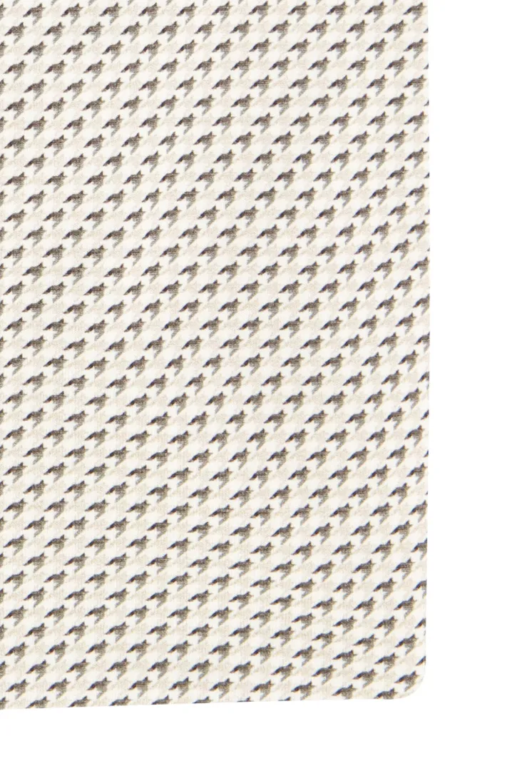 Olymp overhemd beige extra slanke fit