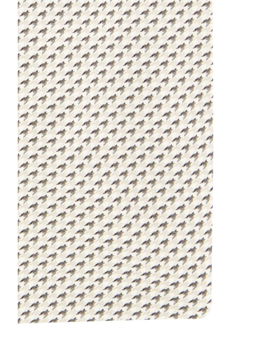 Olymp overhemd beige level 5 body fit