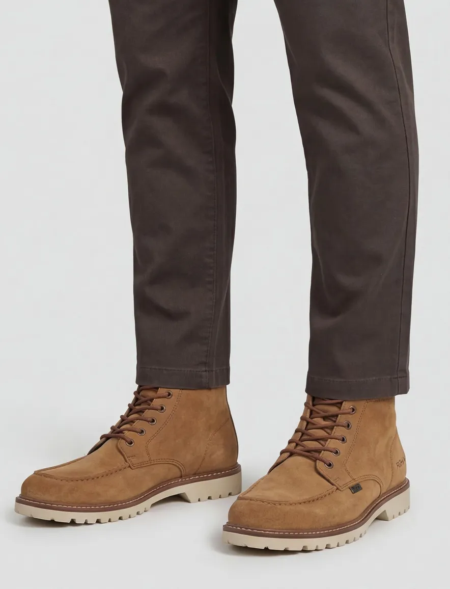 Rehab boots beige hoog