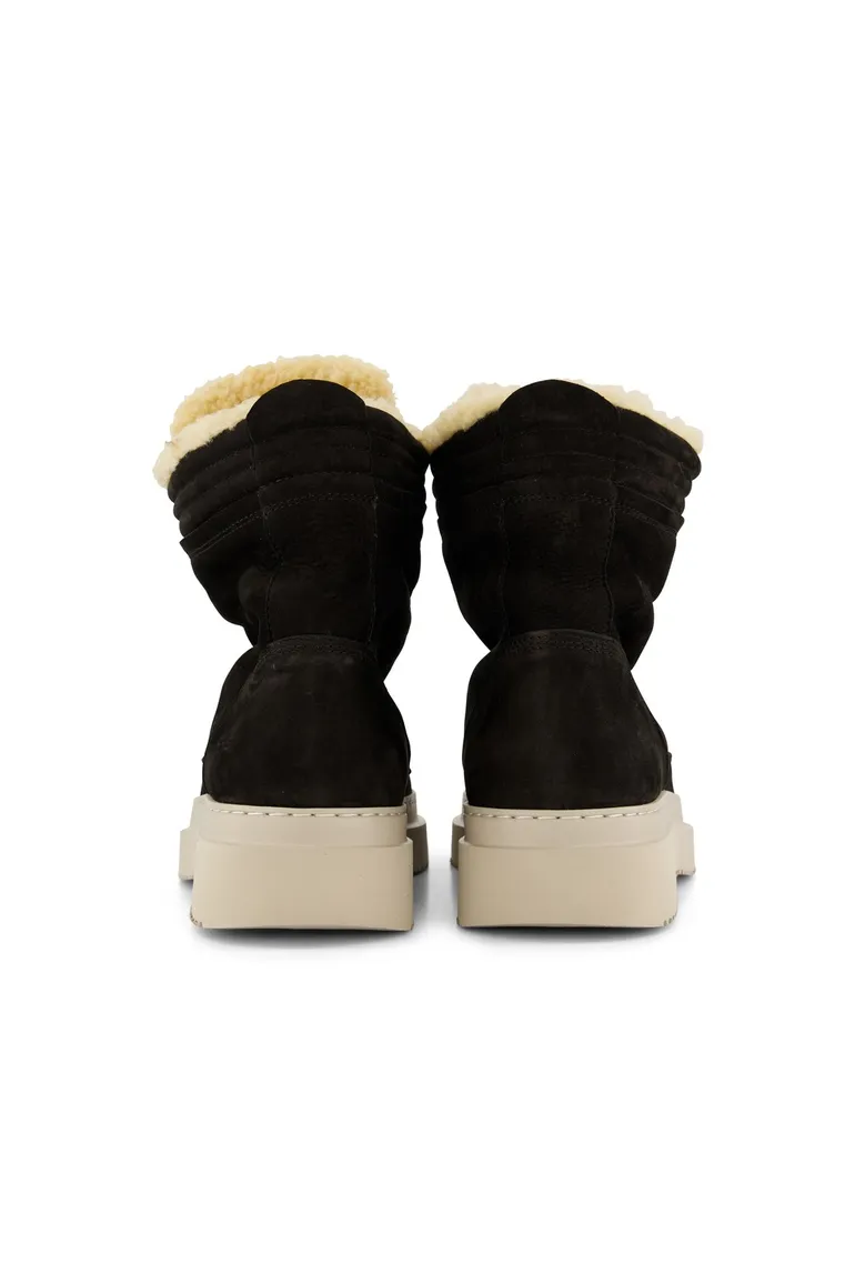 nette schoenen Rehab effen leer donkerblauw