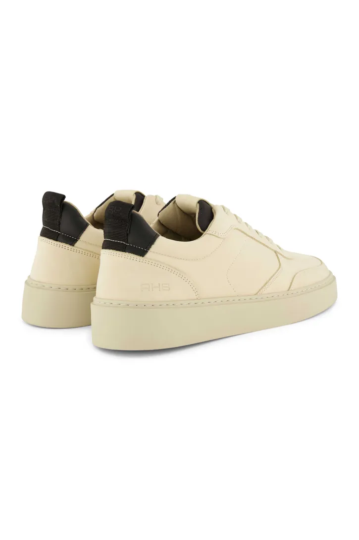 Beige Rehab sneakers effen leer