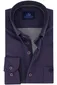 Eden Valley Regular Fit overhemd blauw borstzak met logo