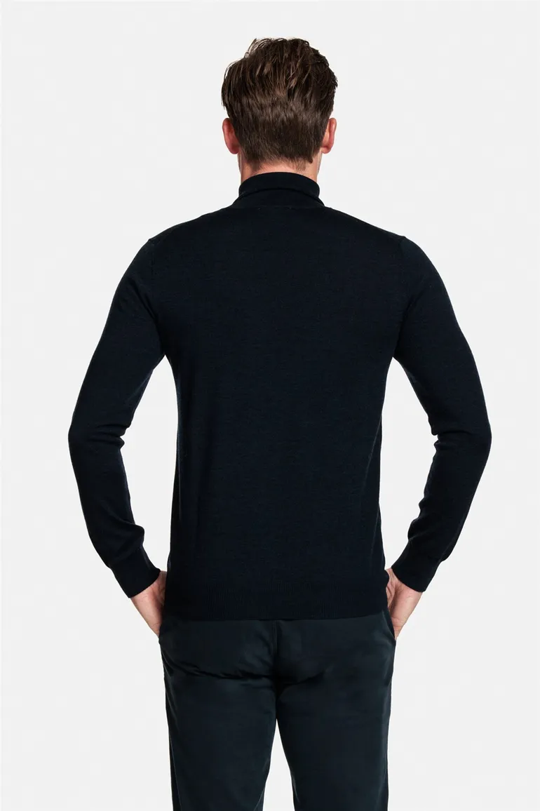 Thomas Maine coltrui donkerblauw normale fit