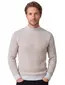 Thomas Maine coltrui beige gestreept