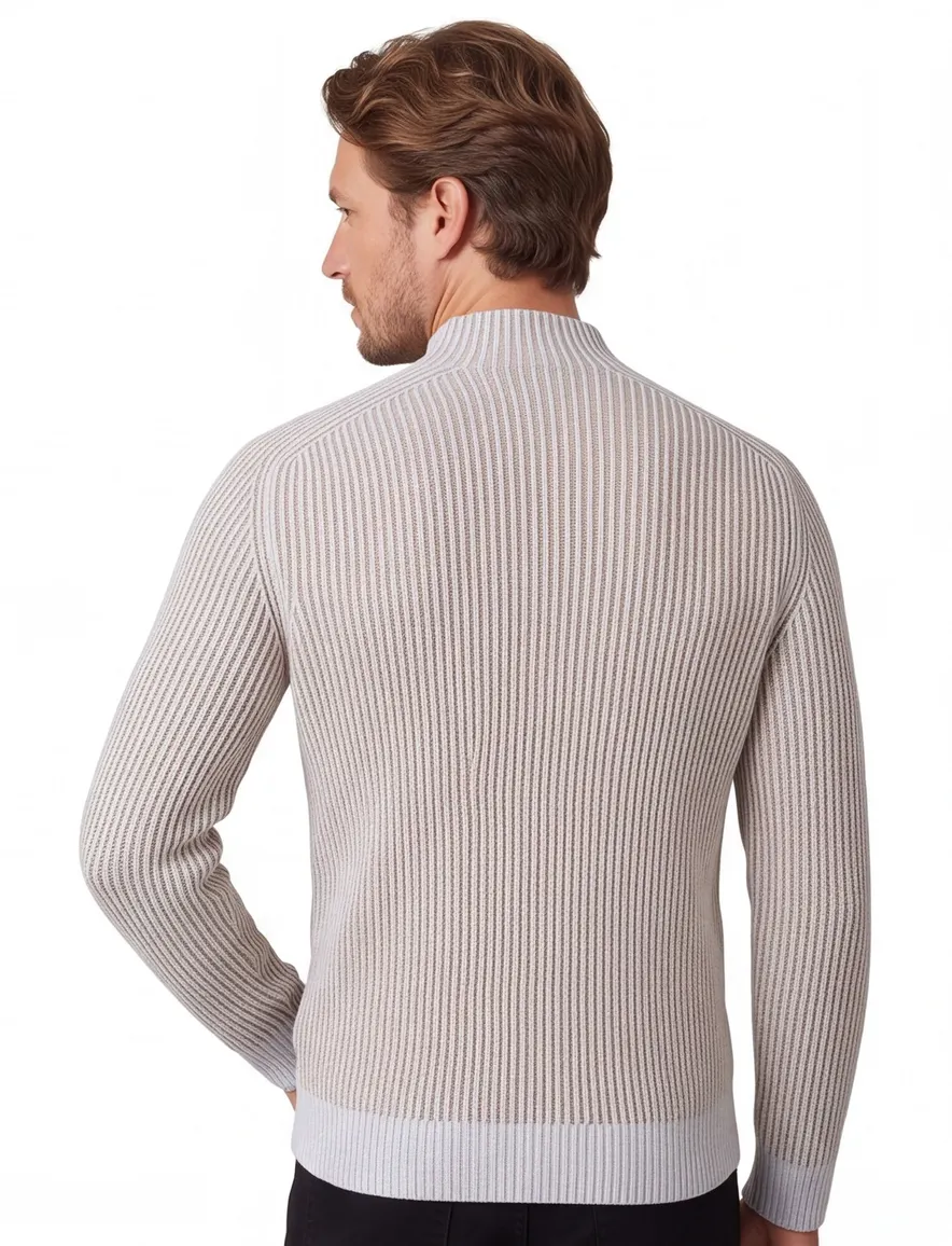 Thomas Maine coltrui beige gestreept