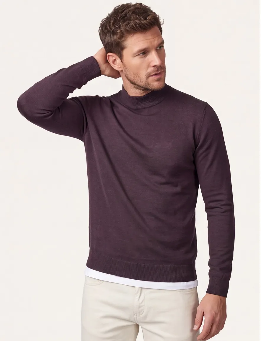 Thomas Maine turtle bruin normale fit wol