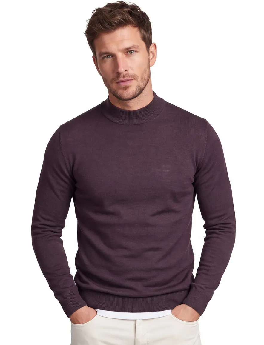 Thomas Maine turtle bruin normale fit wol