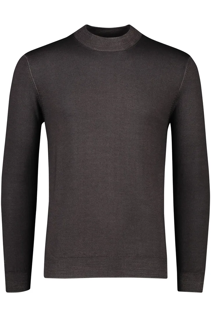 trui Thomas Maine bruin turtleneck