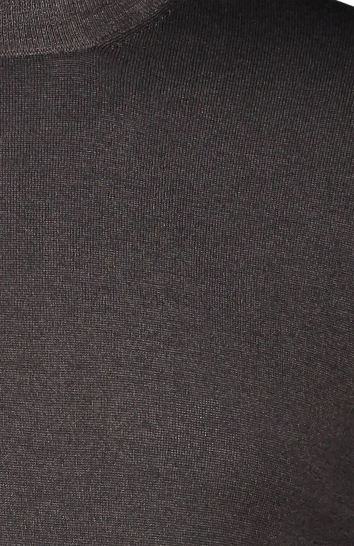 trui Thomas Maine bruin turtleneck