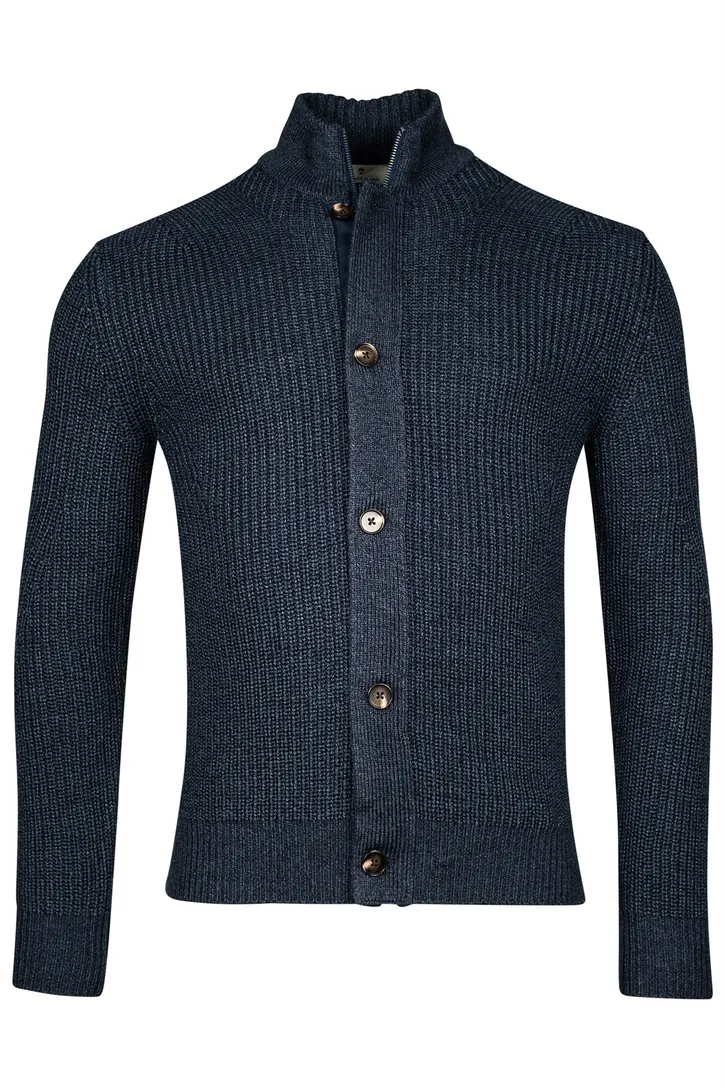vest Thomas Maine blauw