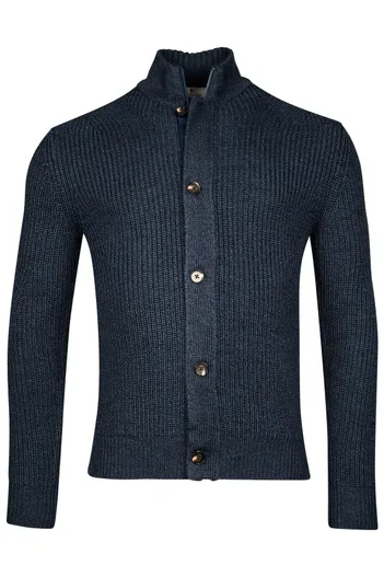 Thomas Maine vest Thomas Maine donkerblauw