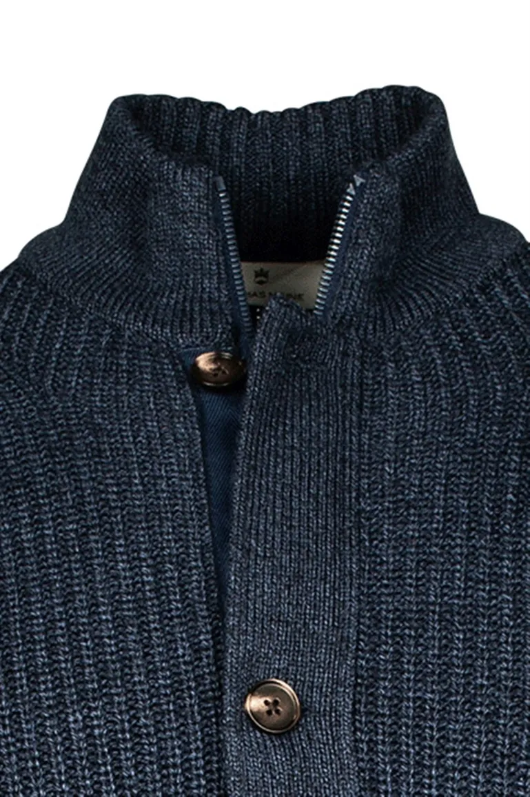 Thomas Maine vest donkerblauw