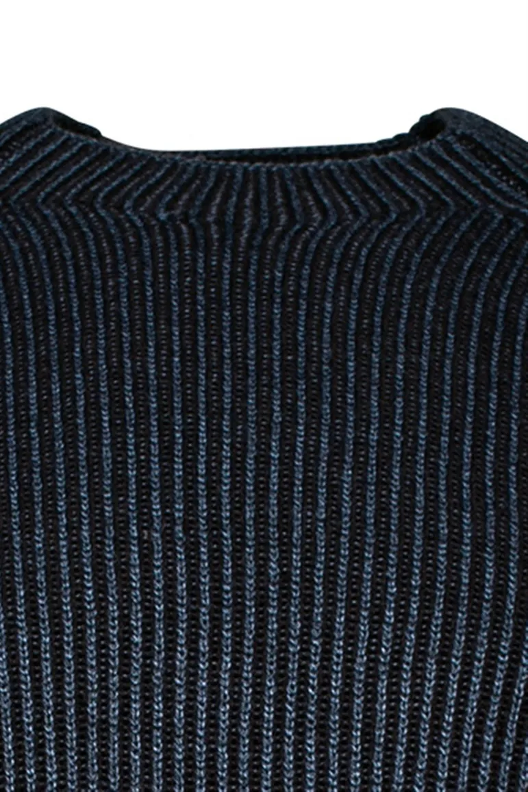 Thomas Maine coltrui blauw structuur