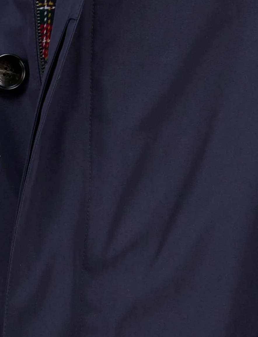 Wellington of Bilmore manteljas donkerblauw effen