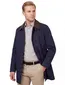 Wellington of Bilmore manteljas donkerblauw effen