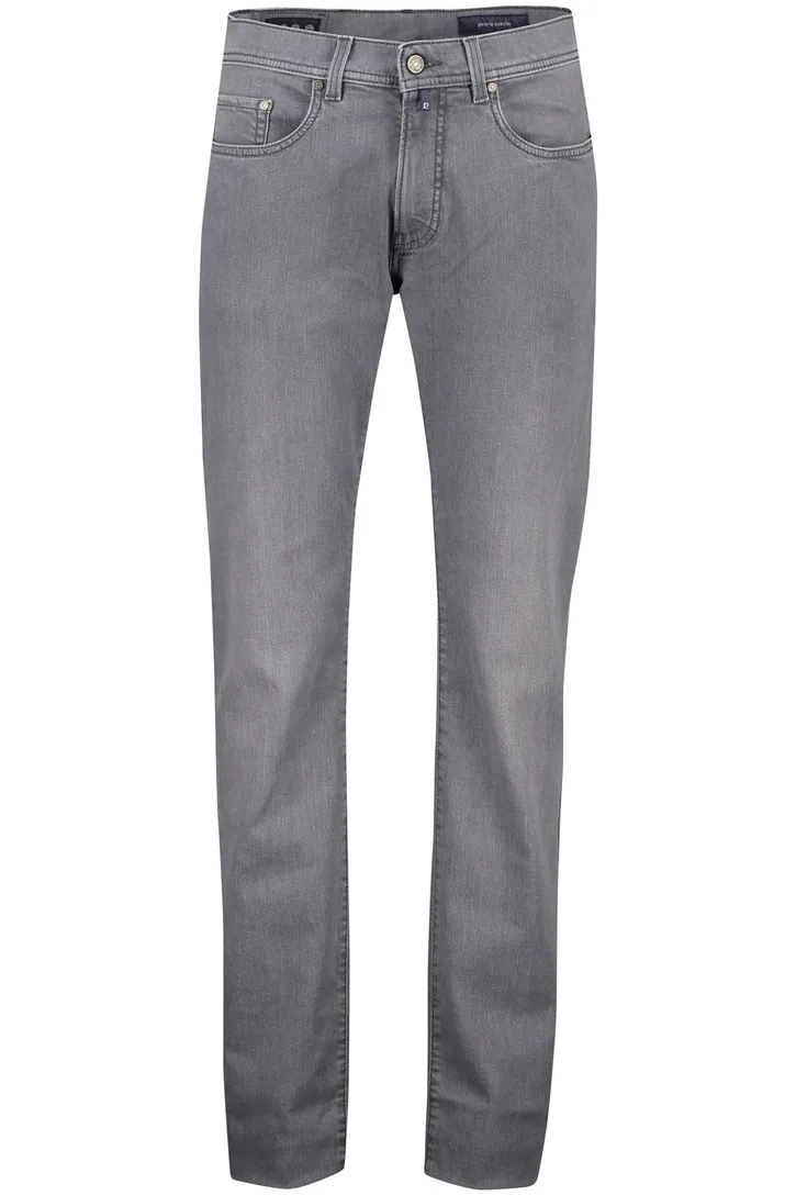 Pierre Cardin jeans Tapered fit grijs effen denim
