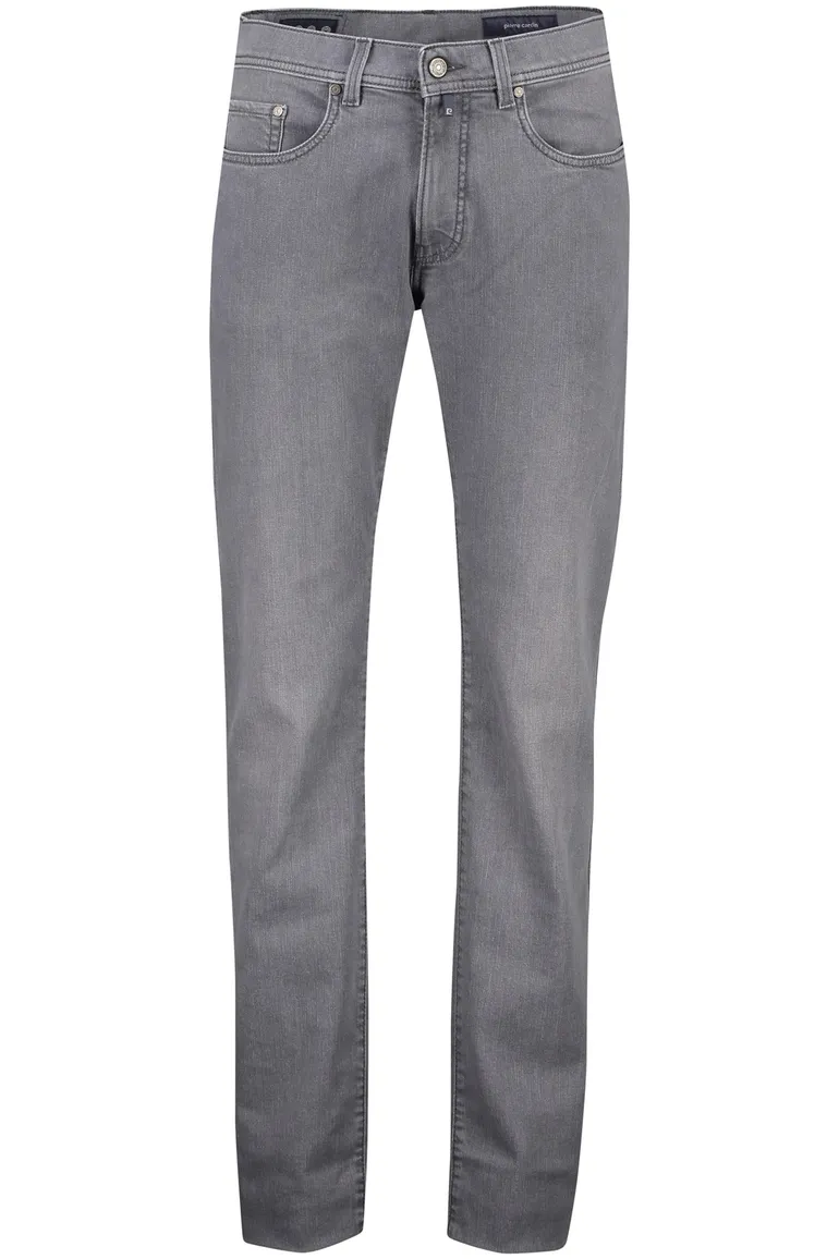 Pierre Cardin jeans Tapered fit grijs effen denim