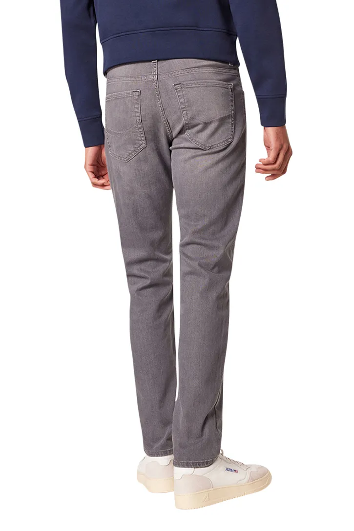 Pierre Cardin jeans Tapered fit grijs effen denim