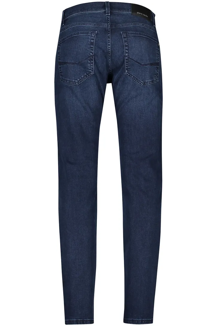 Pierre Cardin broek 5-p donkerblauw Tapered fit denim