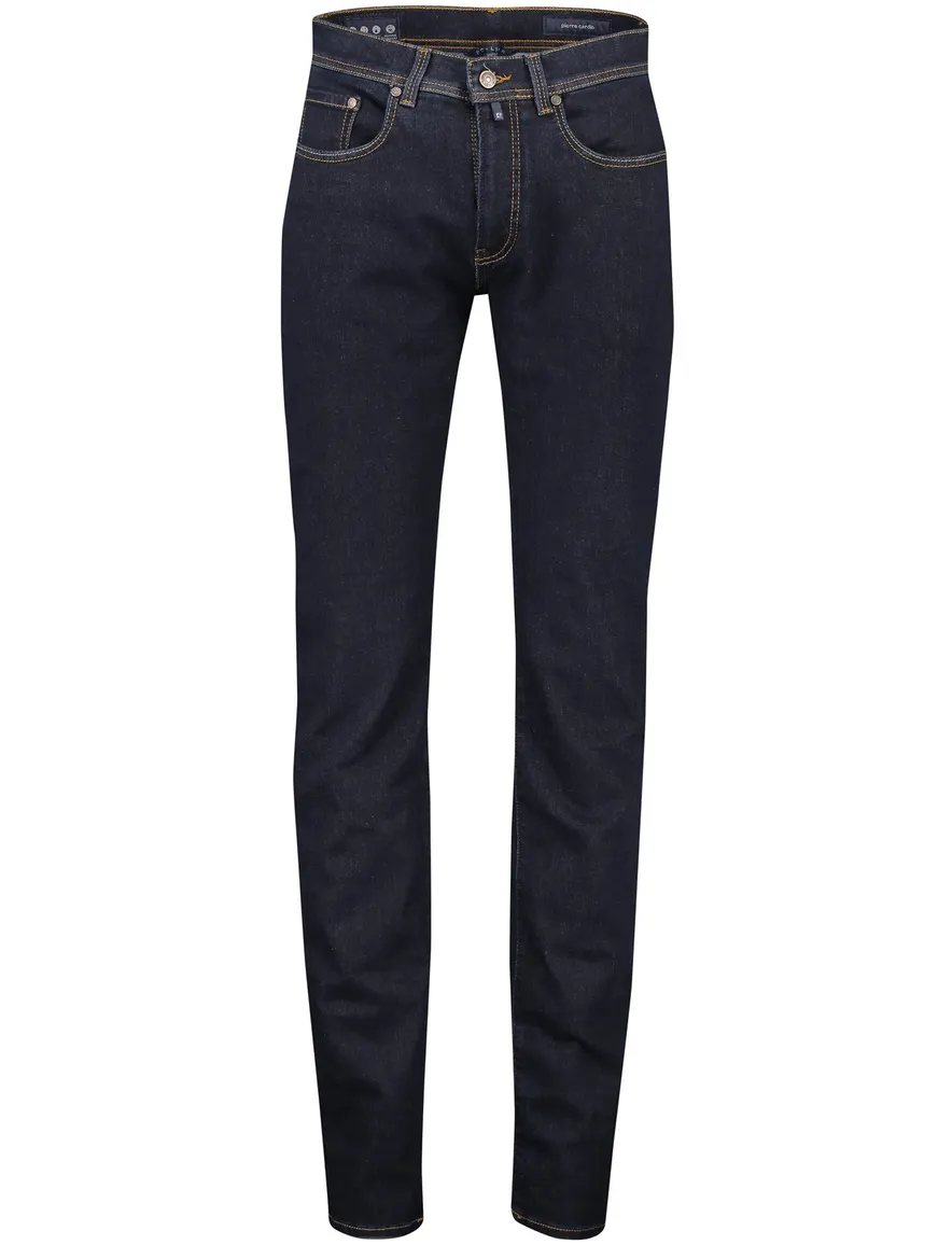 Pierre Cardin Lyon tapered fit spijkerbroek donkerblauw