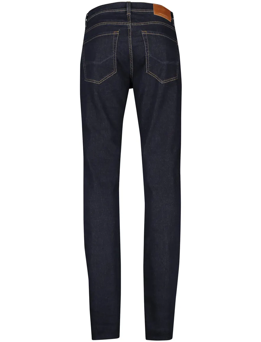 Pierre Cardin Lyon tapered fit spijkerbroek donkerblauw
