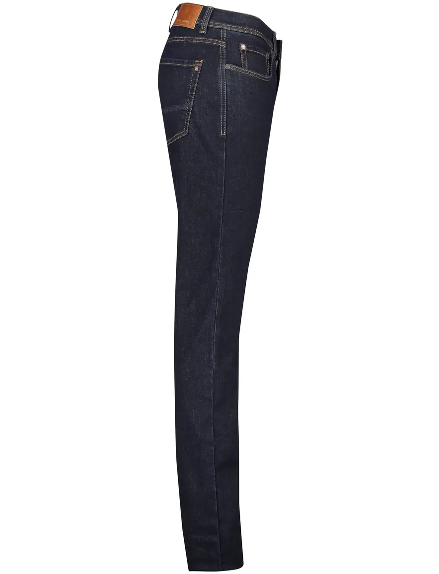 Pierre Cardin Lyon tapered fit spijkerbroek donkerblauw