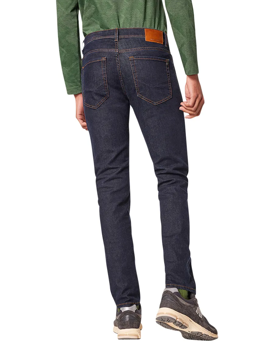Pierre Cardin Lyon tapered fit spijkerbroek donkerblauw