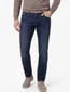 jeans Pierre Cardin Lyon Tapered Fit donkerblauw effen denim