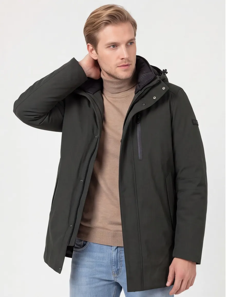 Pierre Cardin winterjas groen