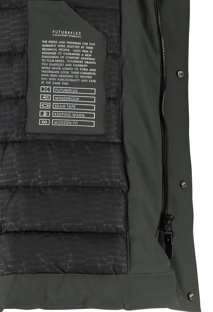 Pierre Cardin winterjas groen