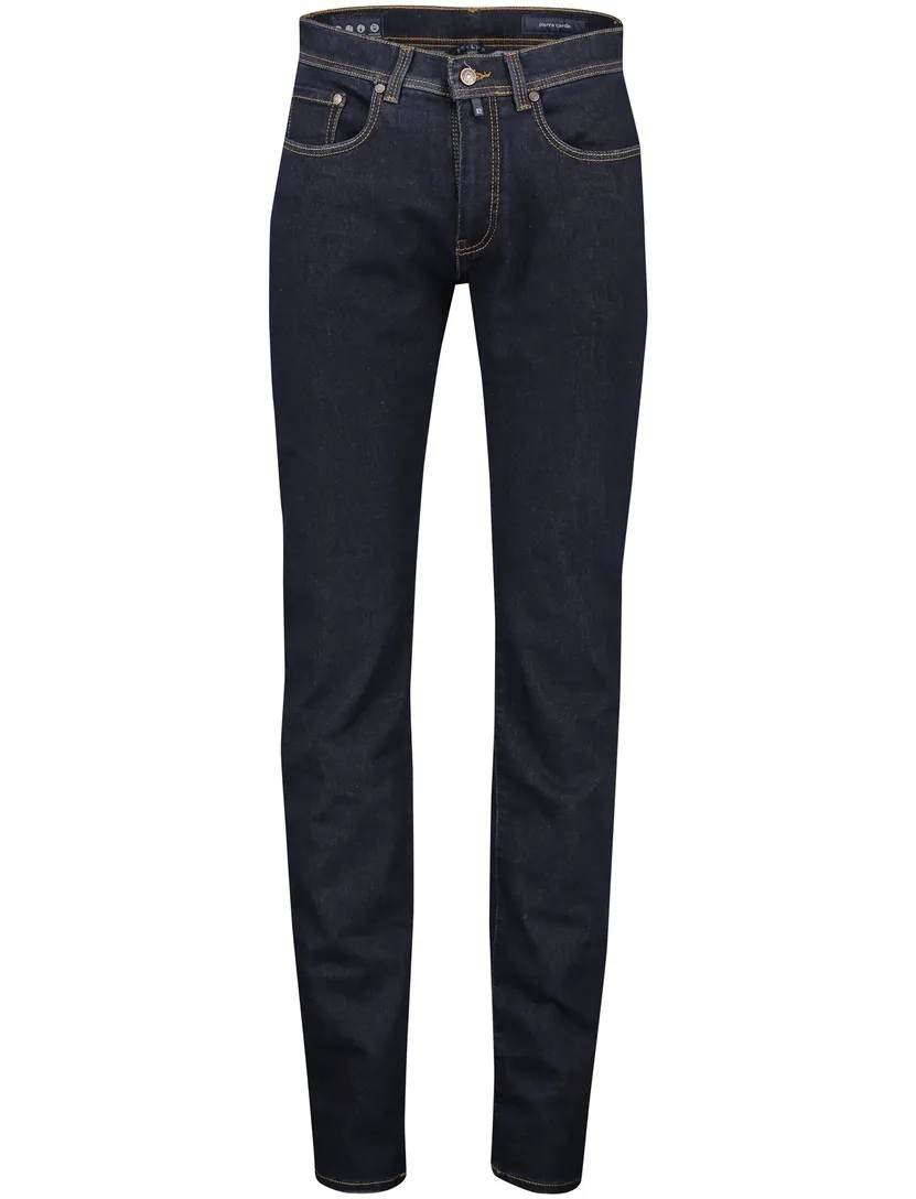 jeans Pierre Cardin Lyon Tapered donkerblauw 5-pocket