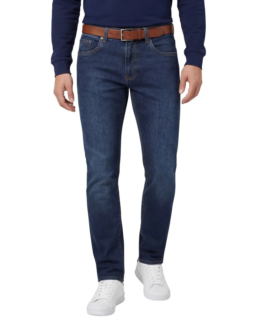 Pierre Cardin Lyon tapered fit jeans blauw Big & Tall