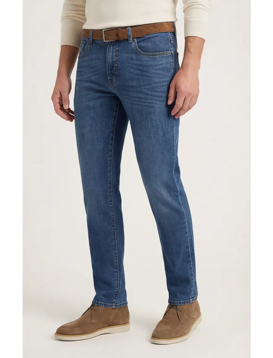 Pierre Cardin Lyon Plus Size jeans blauw