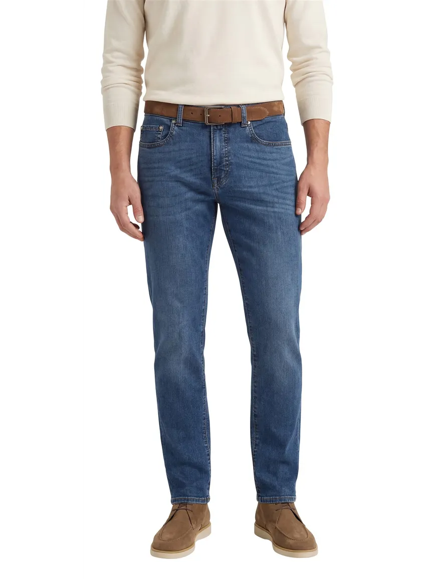 Pierre Cardin Lyon Plus Size jeans blauw