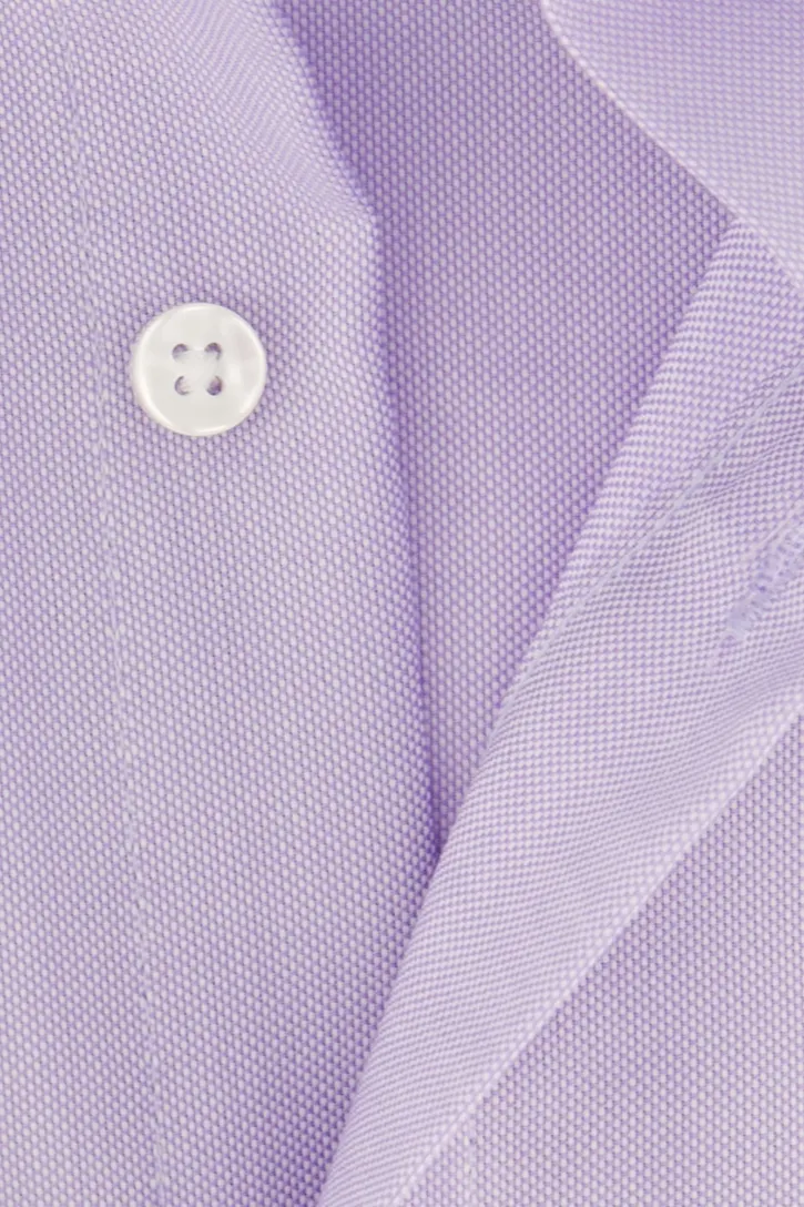 Casa Moda overhemd Comfort Fit paars strijkvrij