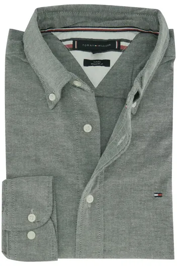 Tommy Hilfiger katoenen Tommy Hilfiger overhemd blauw button-down