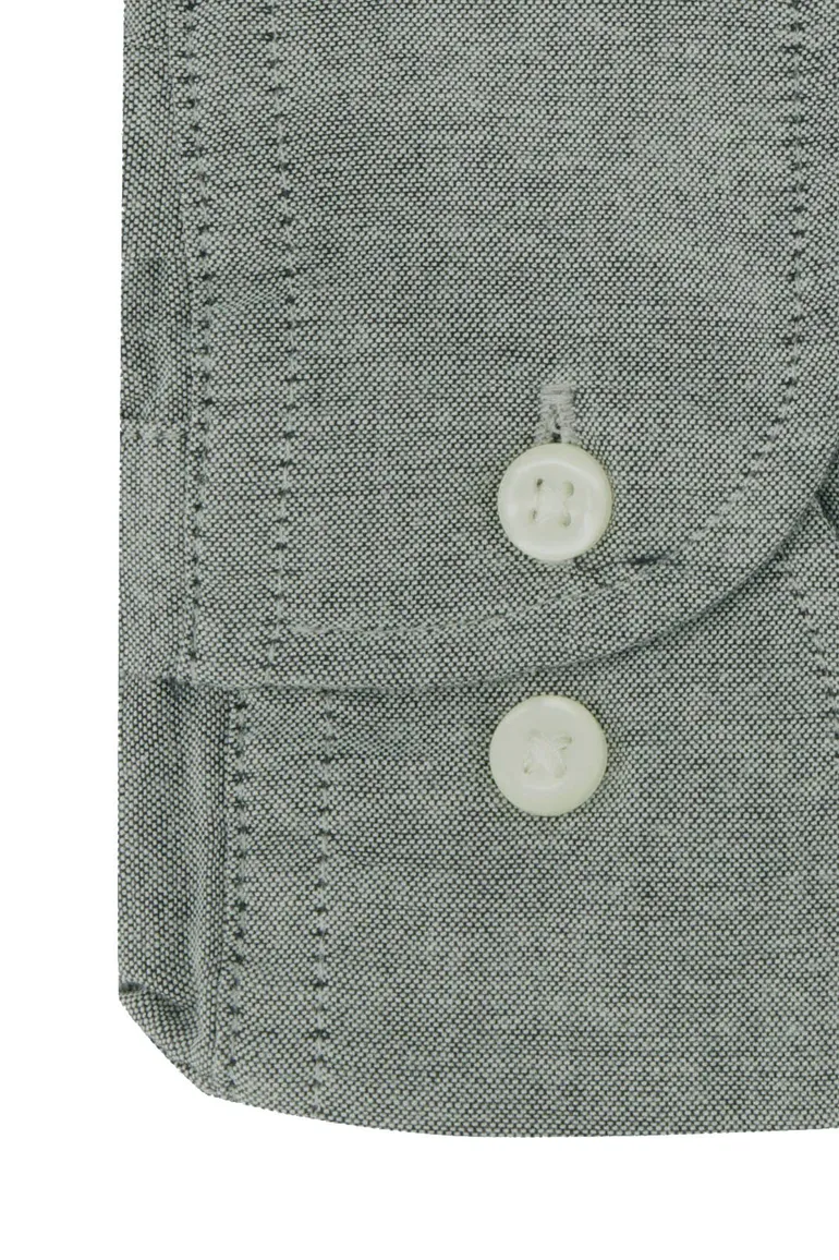 Tommy Hilfiger overhemd grijsblauw button-down