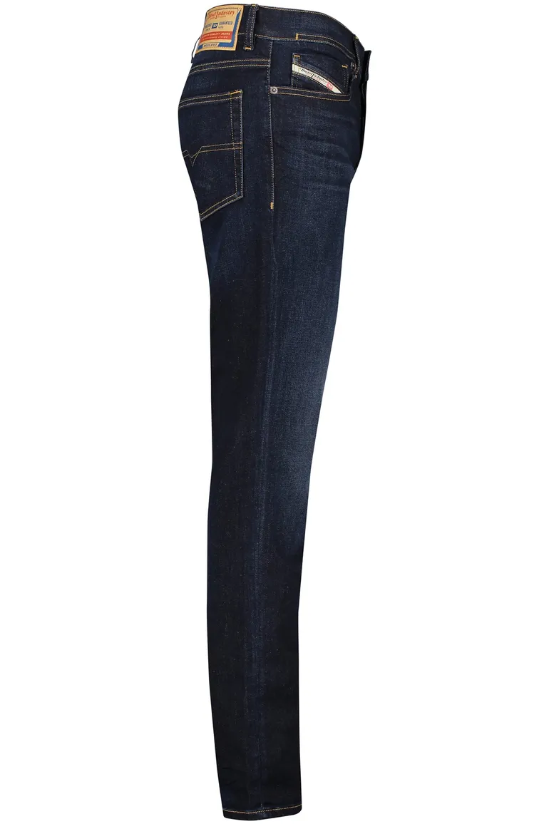Diesel jeans D-Finitive wijde fit donkerblauw denim