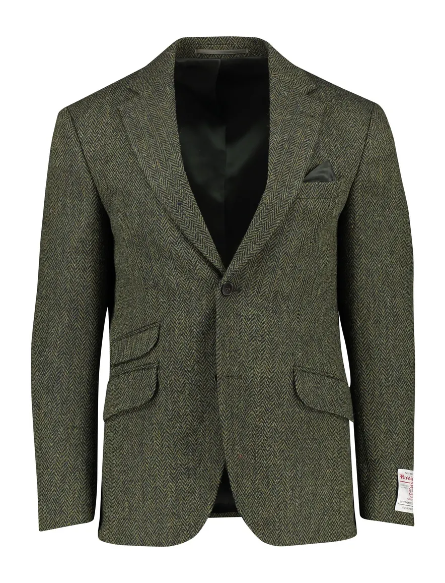 Wellington of Bilmore colbert groen geruit wol